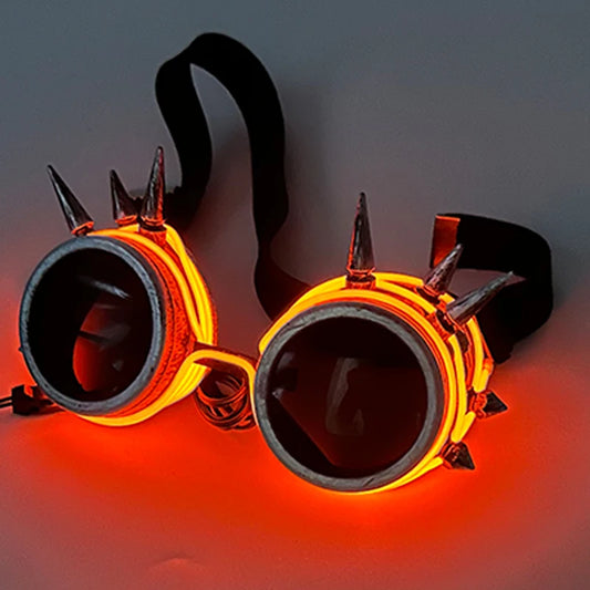 GlowSync™ Cyberpunk LED Party Glasses