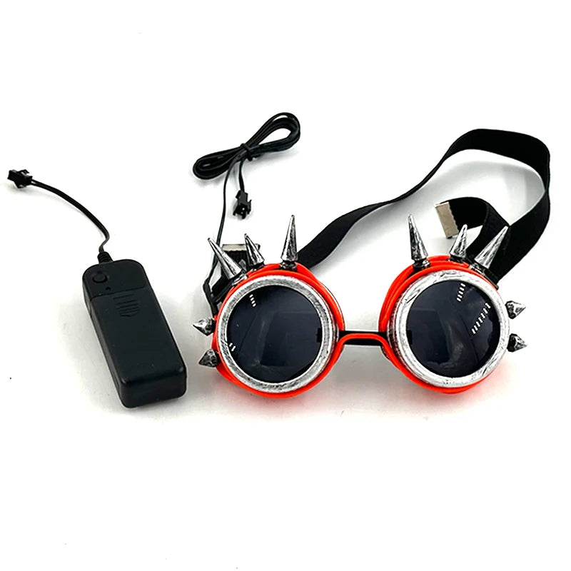 GlowSync™ Cyberpunk LED Party Glasses