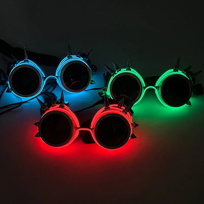 GlowSync™ Cyberpunk LED Party Glasses