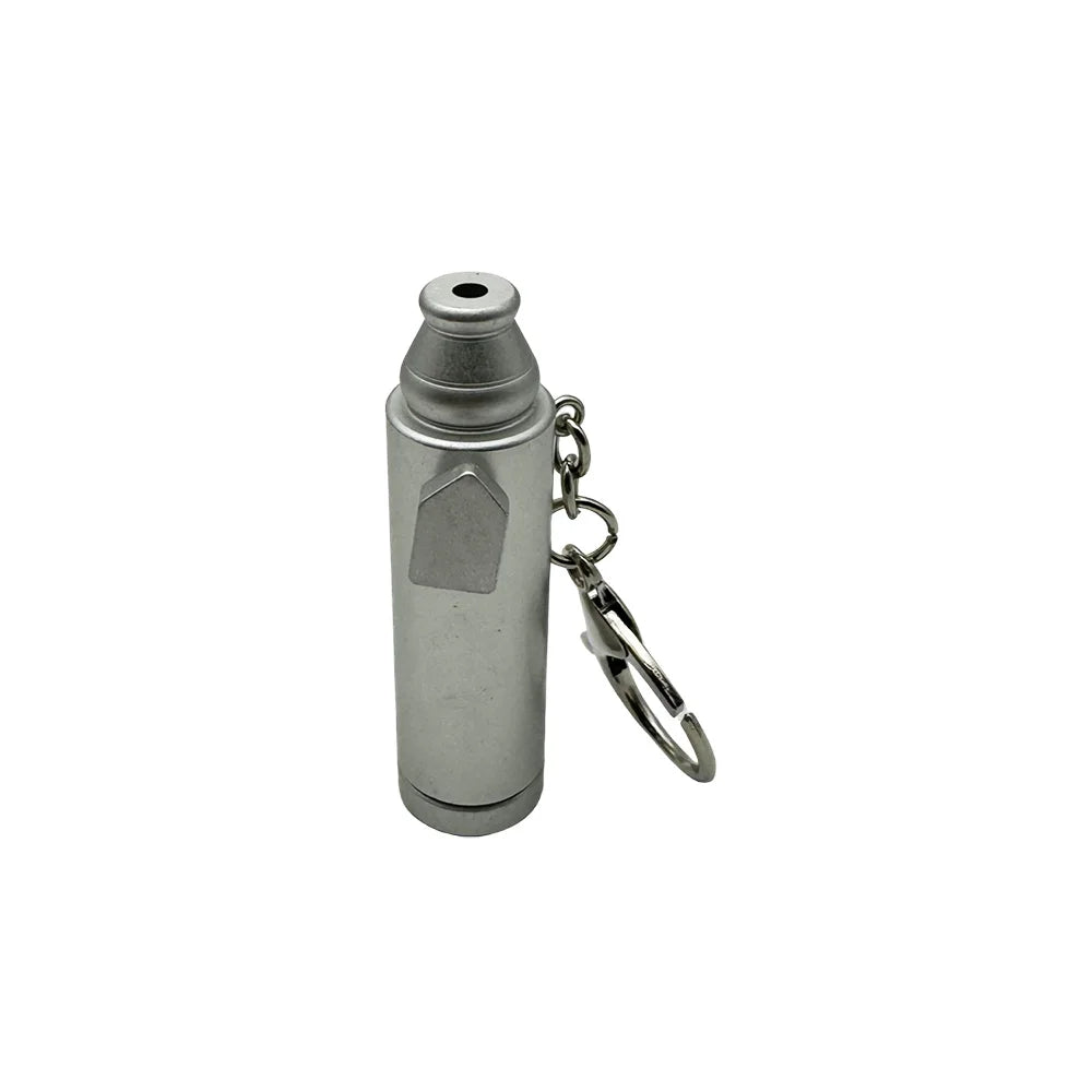 63*17Mm Pepper Shaker Premium Metal Snufbullet Spice Dispenser Sweetener Portable Travel Storage