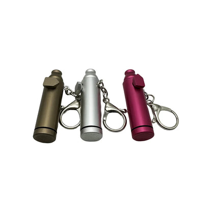 63*17Mm Pepper Shaker Premium Metal Snufbullet Spice Dispenser Sweetener Portable Travel Storage