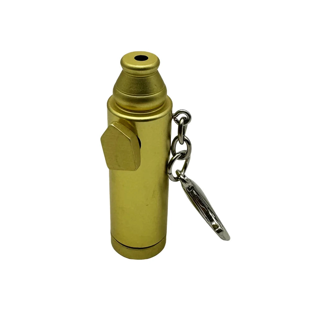 63*17Mm Pepper Shaker Premium Metal Snufbullet Spice Dispenser Sweetener Portable Travel Storage