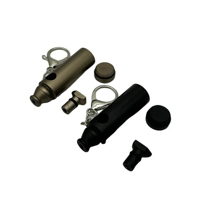 63*17Mm Pepper Shaker Premium Metal Snufbullet Spice Dispenser Sweetener Portable Travel Storage